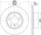 HELLA PRO HIGH CARBON BMW диск гальм.передн. 1(F20) 118I 120I 2010-, 3(F30) 316D-320I 2012- Hella pagid 8DD 355 129-401 (фото 1)