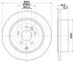 HELLA PRO LAND ROVER Гальмівний диск задн. FREELANDER 2 Hella pagid 8DD 355 118-911 (фото 1)