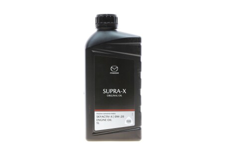 Олива моторна Original Supra X SAE 0W20 (1 Liter) MAZDA 216247