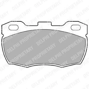 Гальмівні колодки, дискові Delphi LP506