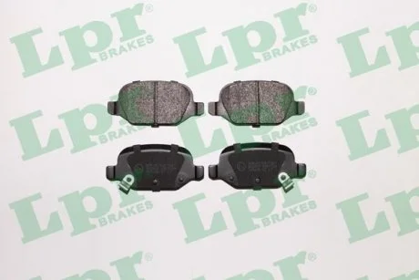 Комплект гальмівних колодок з 4 шт. дисків LPR 05P1724