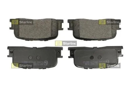 Гальмівні колодки дискові STARLINE BD S549