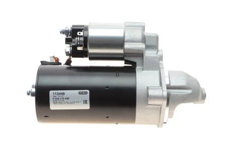 Стартер (12В, 2,2кВт, новий) BMW 3 (E30), 3 (E36), 3 (E46), 5 (E34), 5 (E39), 5 (E60), 5 (E61), 7 (E38), 7 (E65, E66, E67), X3 (E83), X5 (E53) LAND ROVER RANGE ROVER III 2.4D/2.5D/3.0D 09.87-08.12 HC- CARGO F 032 113 446