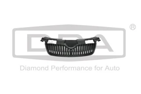 Решітка радіатора без емблеми (комплект) Skoda Fabia II (542) (07-14),Roomster Praktik (5J) (10-15) DPA 88531640602