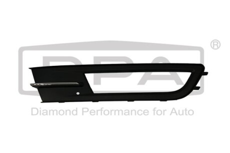Решетка противотуманной фары правой с полосой VW Passat (14-) DPA 88541793502
