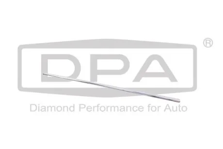 Молдинг двері передньої правої (хром) VW Passat (3C2) (05-10) DPA 88530810202