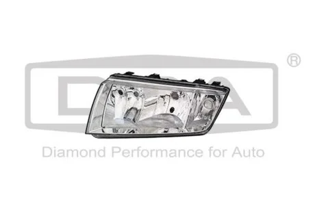 Фара права (срібляста рамка) Skoda Fabia (00-04) DPA 89410191602