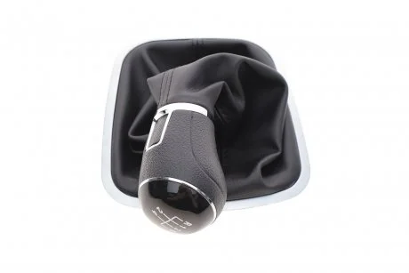 Рукоятка (чорна) перемикання передач з чохлом (чорним) 5 ступ VW Polo (09-) DPA 77111642402