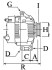 Генератор HC- CARGO 116069 (фото 3)