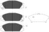 PARTS MITSUBISHI Гальмівні колодки передн.L200,L300,Pajero I,II KAVO KBP-2020 (фото 1)