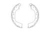 PARTS NISSAN щоки гальмівні PickUp 88-01 KAVO KBS-7411 (фото 1)