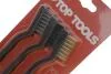 Щітки 180 мм, набір 3 шт., мідь, сталь, нейлон TOP TOOLS 14A618 (фото 2)