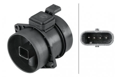 Витратомір повітря MERCEDES-BENZ HELLA 8ET 358 095-321