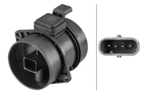 Витратомір повітря MERCEDES-BENZ HELLA 8ET 358 095-331