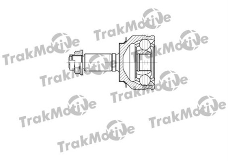 HONDA ШРКШ зовнішній к-кт 30/26 зуб. CIVIC IX (FK) 1.4 i-VTEC 12-, CIVIC VIII Hatchback (FN, FK) 1.4 05-, CIVIC VIII (FD, FA) 1.8 05-12 Trakmotive 40-0729