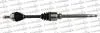 TRAKMOTIVE CITROEN Полуось прав L=1009mm 28/37 зуб. C5 III (RD) 2.0 HDi 140 08-, DS5 2.0 HDi 165 11-15, PEUGEOT 407 SW (6E) 2.0 HDi 08-10, DS Trakmotive 30-0237 (фото 1)