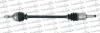 TRAKMOTIVE CITROEN піввісь лів L=796,5mm L2=833mm 21/22 зуб. AX (ZA-_) 10 86-98, SAXO 1.1 X, SX 96-03, PEUGEOT 106 I (1A, 1C) 1.0 91-96 Trakmotive 30-0255 (фото 1)
