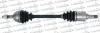 TRAKMOTIVE CITROEN піввісь лів L=615mm L2=652mm 21/22 зуб. AX (ZA-_) 10 86-98, SAXO 1.1 X, SX 96-03, PEUGEOT 106 I 1.1 91-96 Trakmotive 30-0254 (фото 1)