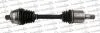 TRAKMOTIVE FORD піввісь права з ABS L=560mm 38/30 зуб. GALAXY I 2.8 V6 00-06, SEAT ALHAMBRA 2.8 00-10, VW SHARAN 2.8 00-10 Trakmotive 30-0431 (фото 1)