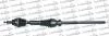 TRAKMOTIVE VOLVO Полуось прав. L=962mm 26/36 зуб. C70 II (542) 2.4 06-09, V50 (545) 2.4 04-10, FORD FOCUS II 2.5 ST 05-12 Trakmotive 30-1287 (фото 1)