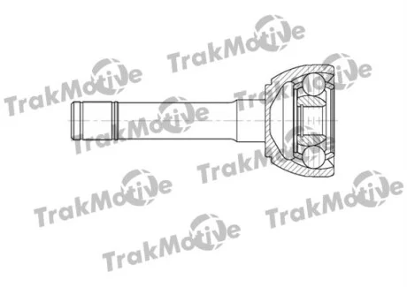 TRAKMOTIVE NISSAN Шрус наруж. к-кт 31/27 зуб. PATROL GR IV 4.2 D 88-97, PATROL III/2 Station Wagon (W260) 2.8 TD 89-95 Trakmotive 40-0692