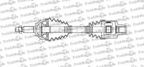 TRAKMOTIVE FORD Полуось правая L=579mm, 35/27 зуб. MONDEO III (B5Y) 2.0 16V 00-07, MONDEO III седан (B4Y) 3.0 V6 24V Trakmotive 30-1104