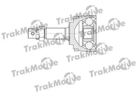 TRAKMOTIVE HYUNDAI ШРУС наружный к-кт 27/32 зуб. LANTRA II (J-2) 1.5 12V 96-00, LANTRA II универсал (J-2) 1.6 96-00 Trakmotive 40-0632