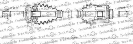 TRAKMOTIVE HYUNDAI Напіввісь передн. лів. з ABS ACCENT i25 IV Ліфтбек (RB) 1.6 10-, KIA RIO III (UB) 1.6 CVVT 12-17 Trakmotive 30-1155