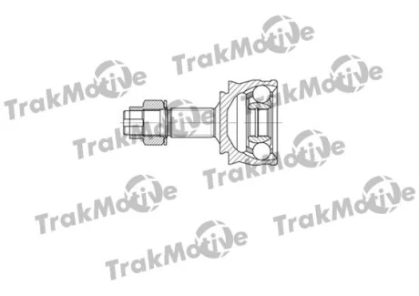 TRAKMOTIVE OPEL ШРКШ зовнішній к-кт 22/20 зуб. ADAM (M13) 1.2 12-19, CORSA D (S07) 1.0 06-10, CORSA E 1.2 14- Trakmotive 40-0668
