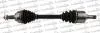 TRAKMOTIVE CITROEN Полуось лів. L=641mm L2=686mm 28/37 зуб C5 III 2.0 HDi 165 09-, PEUGEOT 407 2.0 HDi 05- Trakmotive 30-0236 (фото 1)