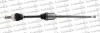 BMW Полуось правая L=1019mm 30/27 зуб. X5 (E70) 3.0 si 06-08, X6 (E71, E72) xDrive 50 i 08-14 Trakmotive 30-1079 (фото 1)