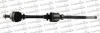 TRAKMOTIVE PEUGEOT Полуось прав. с ABS L=900mm 25/24 зуб. 406 (8B) 1.8 16V 00-04, 406 (8C) 2.0 16V 97-04 Trakmotive 30-0620 (фото 1)