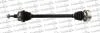 TRAKMOTIVE AUDI піввісь лів (з ABS L=621mm 38 зуб. A4 B6 Avant (8E5) 1.6 01-04, SEAT EXEO ST 1.6 09-10 Trakmotive 30-0033 (фото 1)