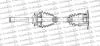 TRAKMOTIVE MITSUBISHI Полуось прав. L=536,5mm 28 зуб. Pajero Sport 98-,L200 96-,Pajero II 90-00 Trakmotive 30-1107 (фото 1)