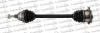 TRAKMOTIVE AUDI піввісь лів (з ABS L=573mm 38 зуб. 80 B4 Avant 2.8 91-96, COUPE B3 2.8 91-96 Trakmotive 30-0022 (фото 1)