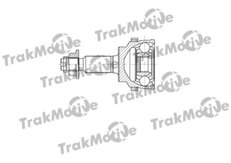 TRAKMOTIVE KIA ШРКШ зовнішній к-кт 24/21 зуб. RIO (DC) 1.3 00-05, RIO седан (DC_) 1.3 02-05 Trakmotive 40-0663