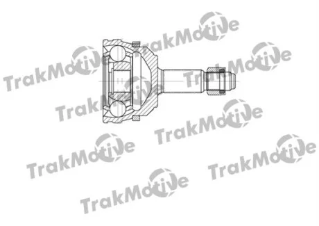 TRAKMOTIVE RENAULT ШРКШ зовнішній к-кт з ABS 23/25 зуб. Laguna I,Megane I,Scenic I 1.8/2.2d Trakmotive 40-0624