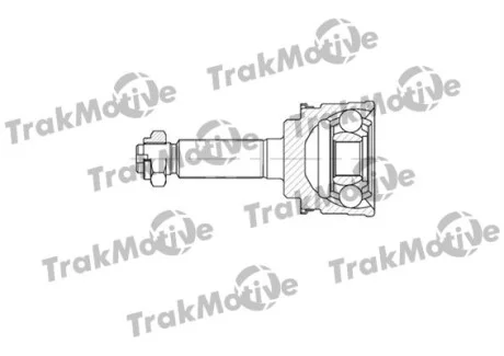 TRAKMOTIVE SUZUKI ШРКШ зовнішній к-кт 20/23 зуб. ALTO IV (EF) 1.0 94-98, SWIFT II 1.0 89-01 Trakmotive 40-0602