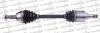 TRAKMOTIVE FORD Полуось лев L=617mm 25/23 зуб. Fusion 1.4/1.6 -12, Fiesta 1.25/1.6 -08 Trakmotive 30-0395 (фото 1)