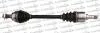 TRAKMOTIVE CITROEN Полуось лев L=639,5mm L=682mm 25/24 зуб. C3 PICASSO 1.6 VTi 120 09- Trakmotive 30-0230 (фото 1)