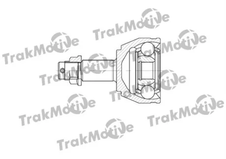 ШРКШ зовнішній к-кт 27/28 зуб. C8 2.0 HDi 02-, C8 2.0 HDi 135 06- Trakmotive 40-0578