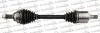TRAKMOTIVE LAND ROVER Полуось левая L=629mm 25/28 зуб. FREELANDER I 2.0 Td4 00-06 Trakmotive 30-1087 (фото 1)