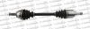 TRAKMOTIVE CITROEN піввісь лів. L=590,5mm L2=631mm 22/21 зуб. ZX (N2) 1.4 i 91-97 Trakmotive 30-0182 (фото 1)