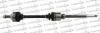 TRAKMOTIVE PEUGEOT піввісь прав. з ABS L=888,5mm 25/24 зуб. 206 CC 2.0 S16 00-07 Trakmotive 30-0596 (фото 1)
