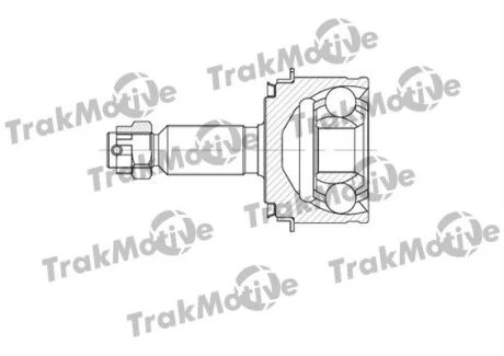 TRAKMOTIVE MITSUBISHI ШРКШ зовнішній з ABS к-кт 30/33 зуб. PAJERO III 3.5 00-07 Trakmotive 40-0592