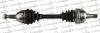 TRAKMOTIVE OPEL Полуось лів. L=594mm L2=634mm 33/34 зуб. ASTRA H 1.7 CDTI 04-10 Trakmotive 30-0544 (фото 1)