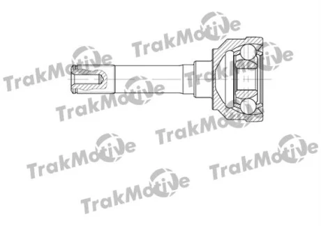 TRAKMOTIVE LAND ROVER ШРКШ зовнішній з ABS к-кт 24/32 зуб. Defender, Diskovery Trakmotive 40-0717
