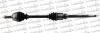 TRAKMOTIVE PEUGEOT Полуось прав. L=870,5mm 21/22 зуб. 306 Break 1.4 97-02 Trakmotive 30-0606 (фото 1)