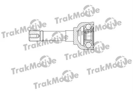 TRAKMOTIVE SUZUKI ШРКШ зовнішній 19/26 зуб. JIMNY 1.3 98-, JIMNY 1.3 05- Trakmotive 40-0604