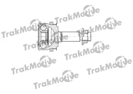 TRAKMOTIVE KIA ШРКШ зовнішній з ABS к-кт 24/20 зуб. Picanto 1,0-1,1 04- Trakmotive 40-0623
